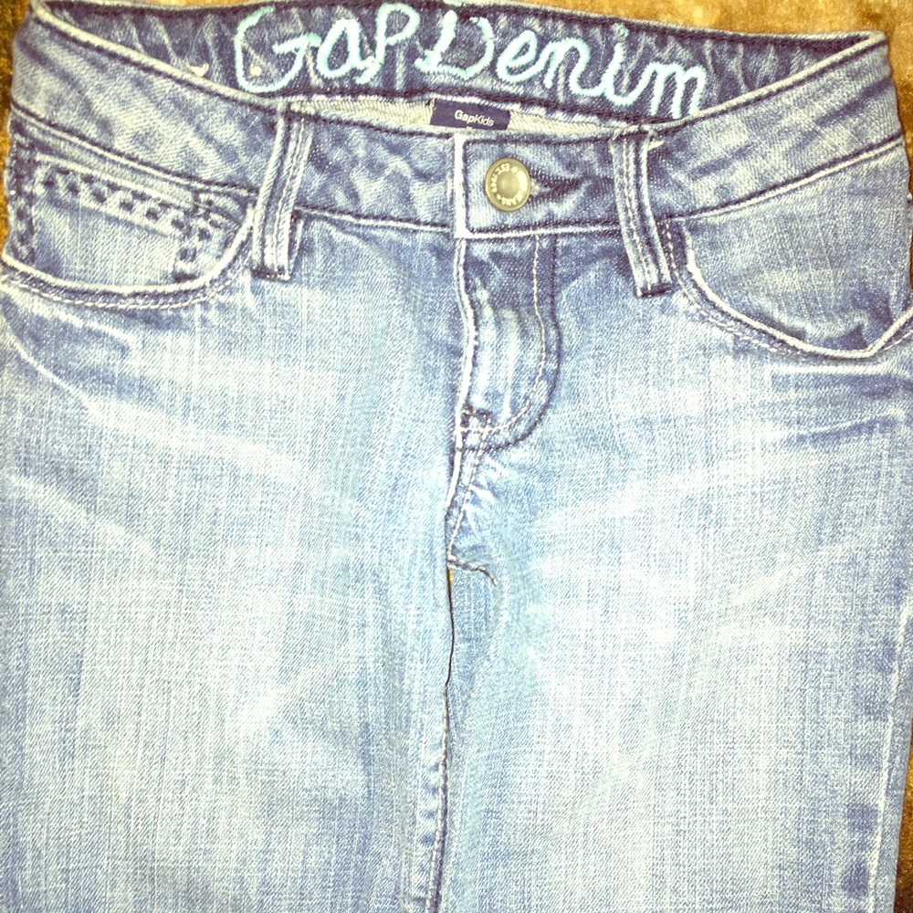 GAP Whisker Denim Shorts